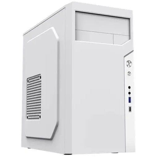 Компьютерный корпус ZIRCON IVA WT (Midi Tower, Белый, БП 450Вт., 1*USB3.0, 1*USB Type-C, HD Audio)