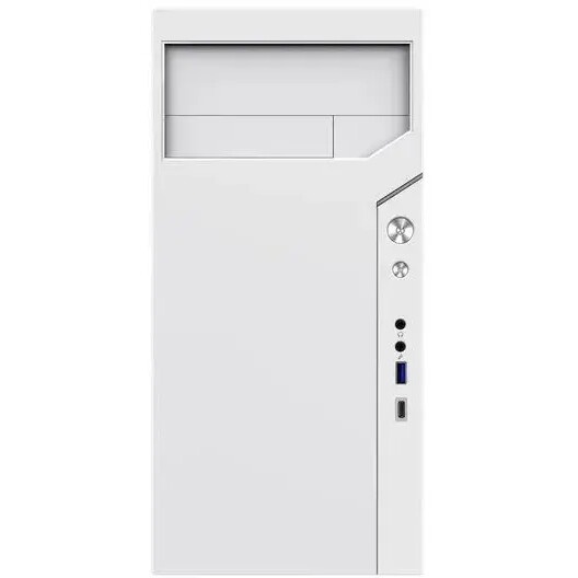 Компьютерный корпус ZIRCON IVA WT (Midi Tower, Белый, БП 450Вт., 1*USB3.0, 1*USB Type-C, HD Audio)
