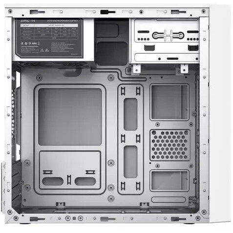Компьютерный корпус ZIRCON IVA WT (Midi Tower, Белый, БП 450Вт., 1*USB3.0, 1*USB Type-C, HD Audio)