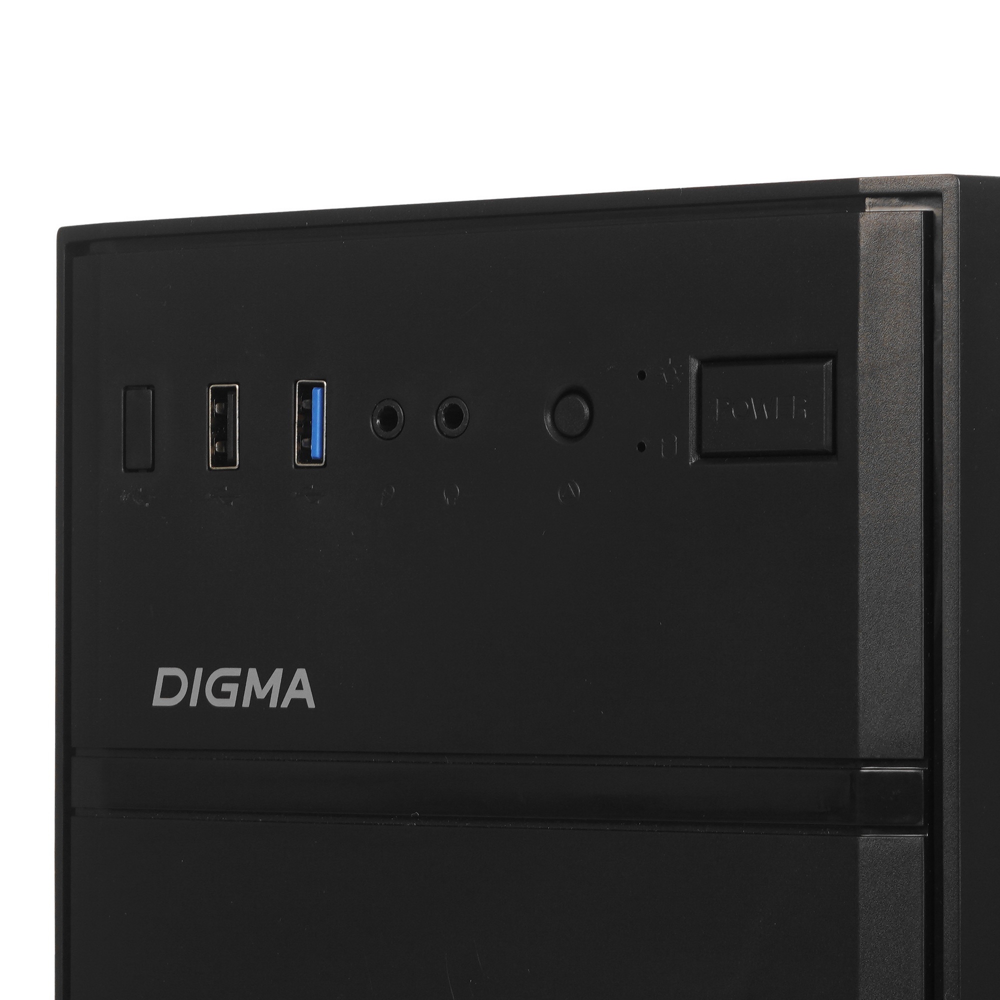 Компьютерный корпус Digma DCC-MD301 черный без БП ATX 1x80mm 4x120mm 1xUSB2.0 1xUSB3.0 audio
