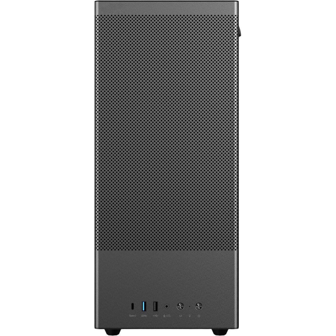 Компьютерный корпус ACD Citadel 108B ATX, Type-C + 2XUSB ports + HD audio combo, Mesh, TG, Black.