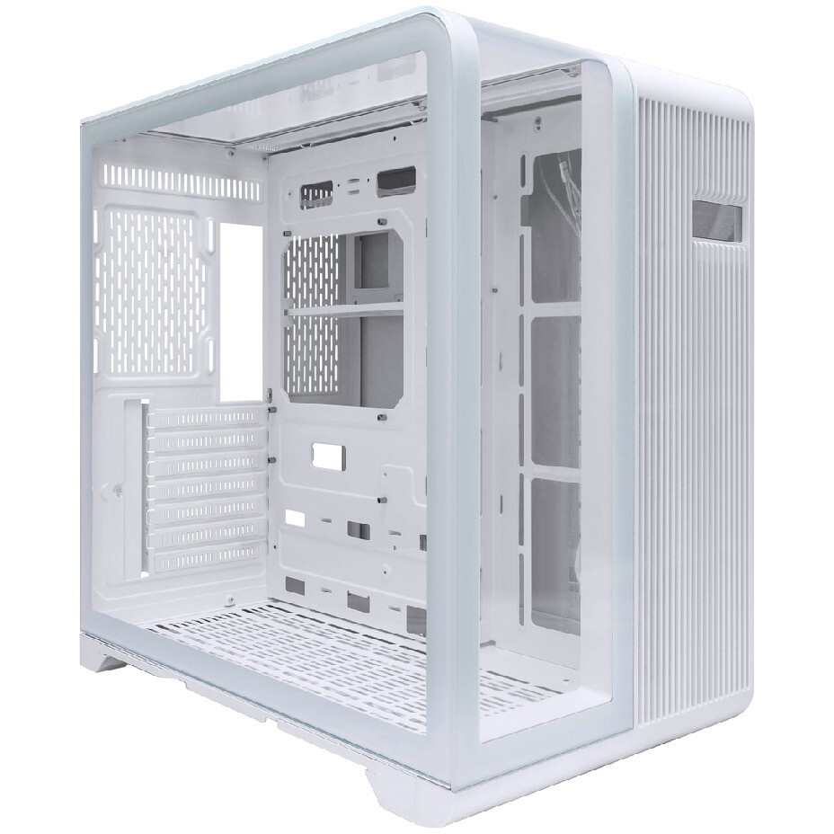 Компьютерный корпус ACD Citadel 108DW ATX, Type-C + 2 X USB ports + HD audio combo, Mesh, TG, White
