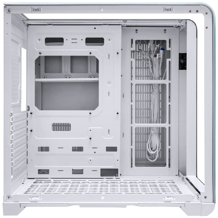 Компьютерный корпус ACD Citadel 108DW ATX, Type-C + 2 X USB ports + HD audio combo, Mesh, TG, White