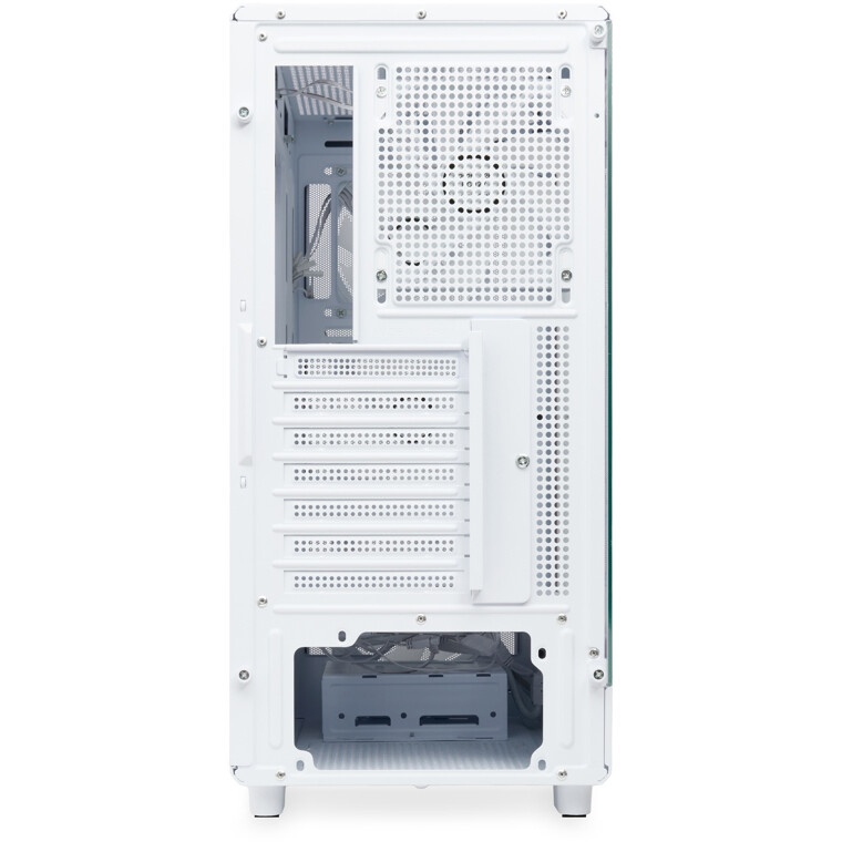 Компьютерный корпус ACD Citadel 108DW ATX, Type-C + 2 X USB ports + HD audio combo, Mesh, TG, White