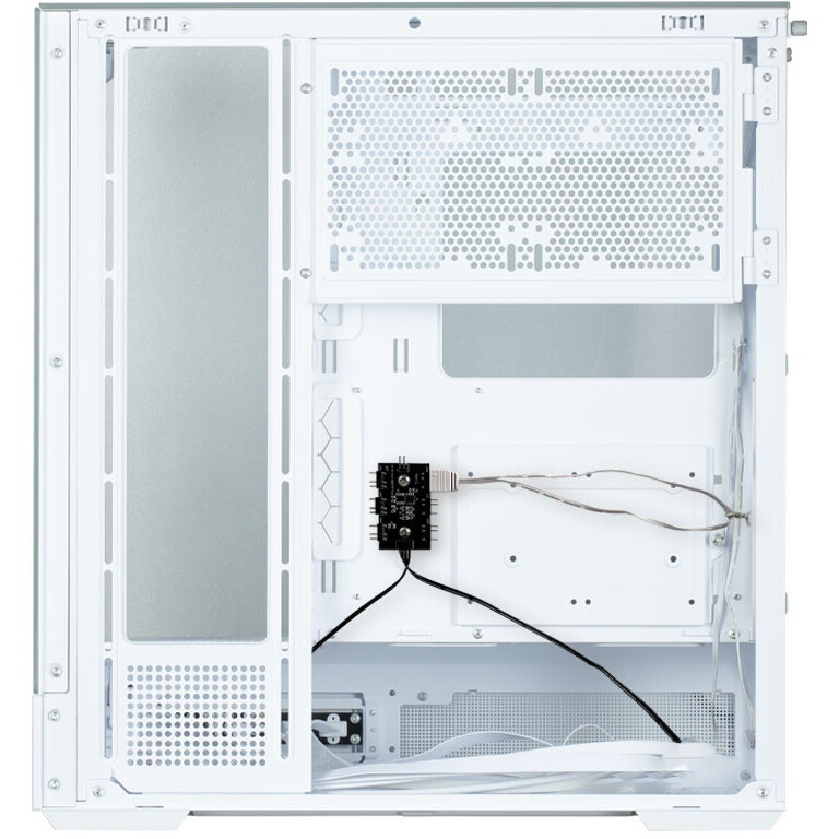 Компьютерный корпус ACD Citadel 108DW ATX, Type-C + 2 X USB ports + HD audio combo, Mesh, TG, White