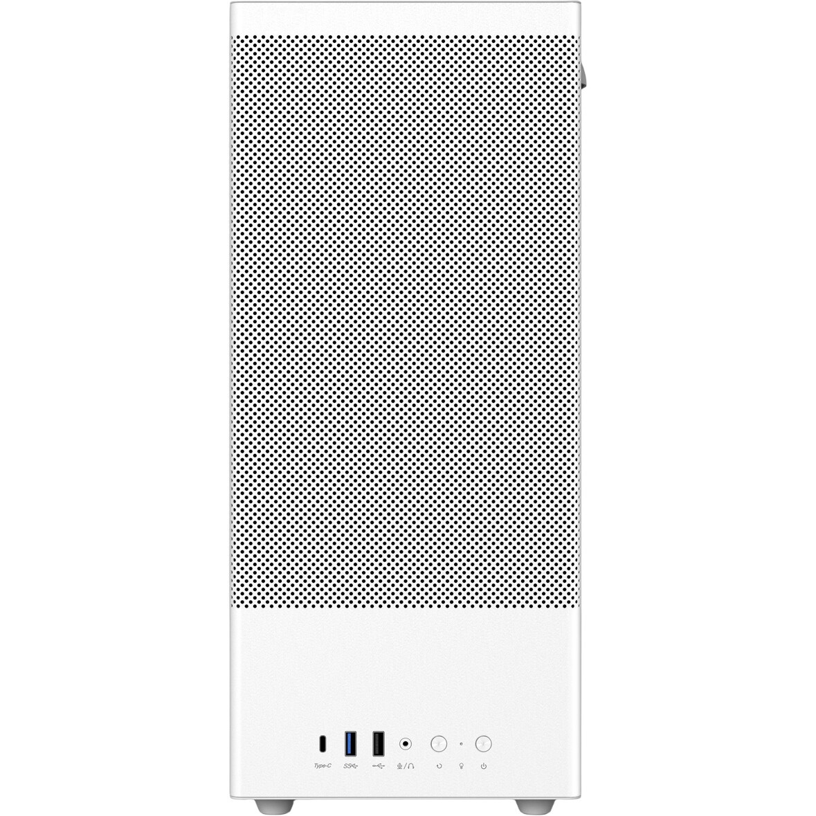 Компьютерный корпус ACD Citadel 108DW ATX, Type-C + 2 X USB ports + HD audio combo, Mesh, TG, White