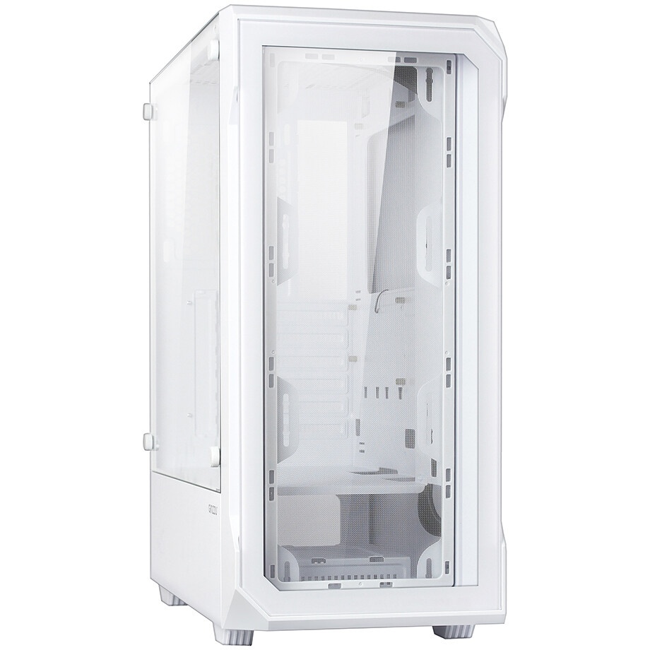Компьютерный корпус ACD Citadel 108W ATX, Type-C + 2XUSB ports + HD audio combo, Mesh, TG, White.