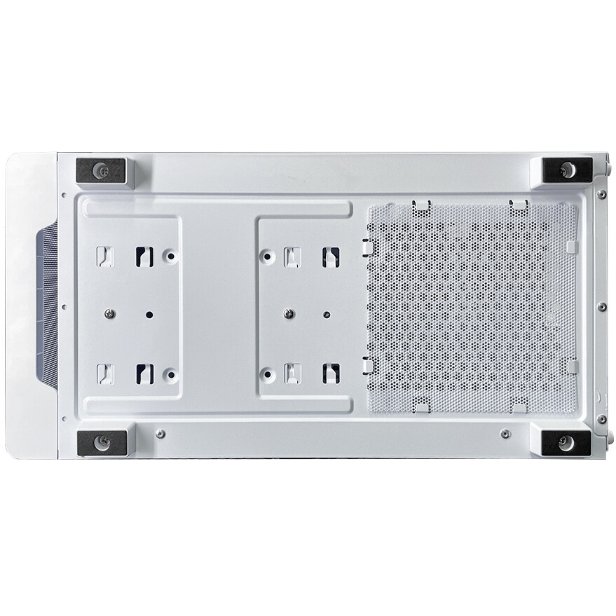 Компьютерный корпус ACD Citadel 108W ATX, Type-C + 2XUSB ports + HD audio combo, Mesh, TG, White.