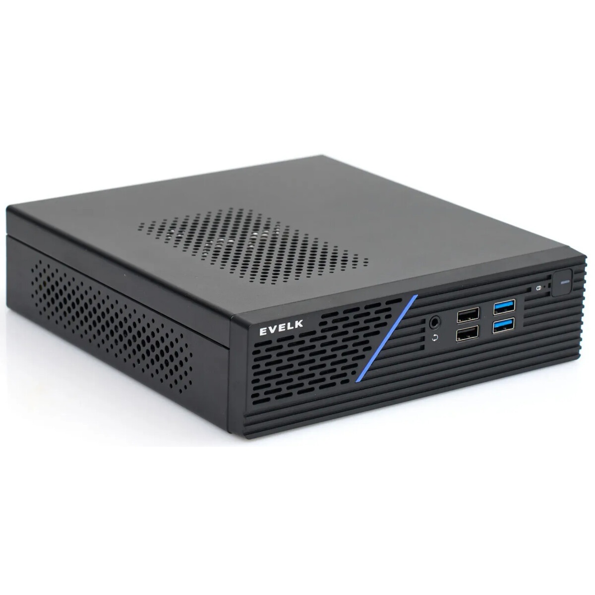 Компьютерный корпус EVELK с блоком питания 120Вт/ Case Foxline EV-109-AD120 mITX, w/ ext.PSU 120W, D