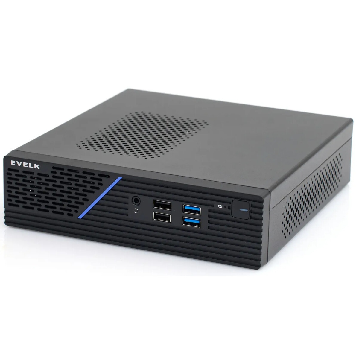Компьютерный корпус EVELK с блоком питания 120Вт/ Case Foxline EV-109-AD120 mITX, w/ ext.PSU 120W, D