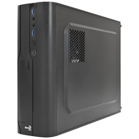 Компьютерный корпус SlimTower Aerocool / Formula "Cs-101 Black ", mATX, черный 400W EN54722