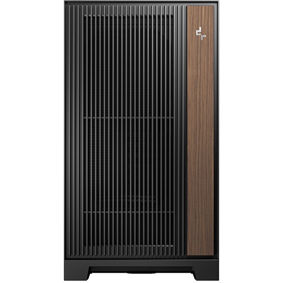Компьютерный корпус Deepcool MACUBE 110 BK без БП, боковое окно (закаленное стекло), черный, mATX