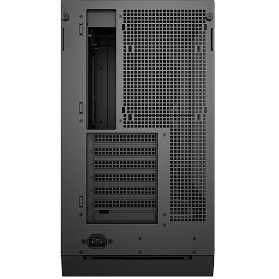 Компьютерный корпус Deepcool MACUBE 110 BK без БП, боковое окно (закаленное стекло), черный, mATX