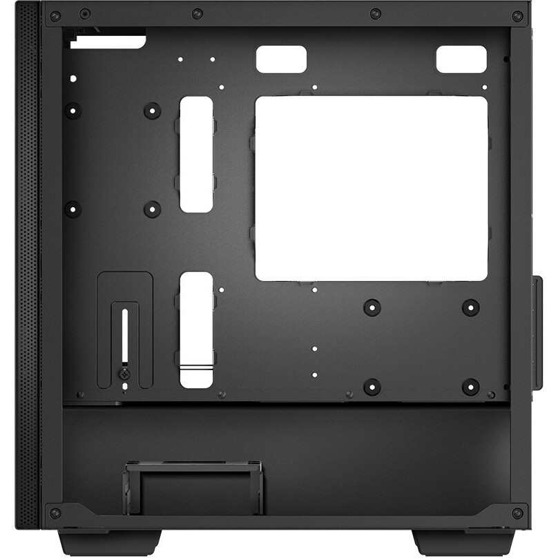 Компьютерный корпус Deepcool MACUBE 110 BK без БП, боковое окно (закаленное стекло), черный, mATX