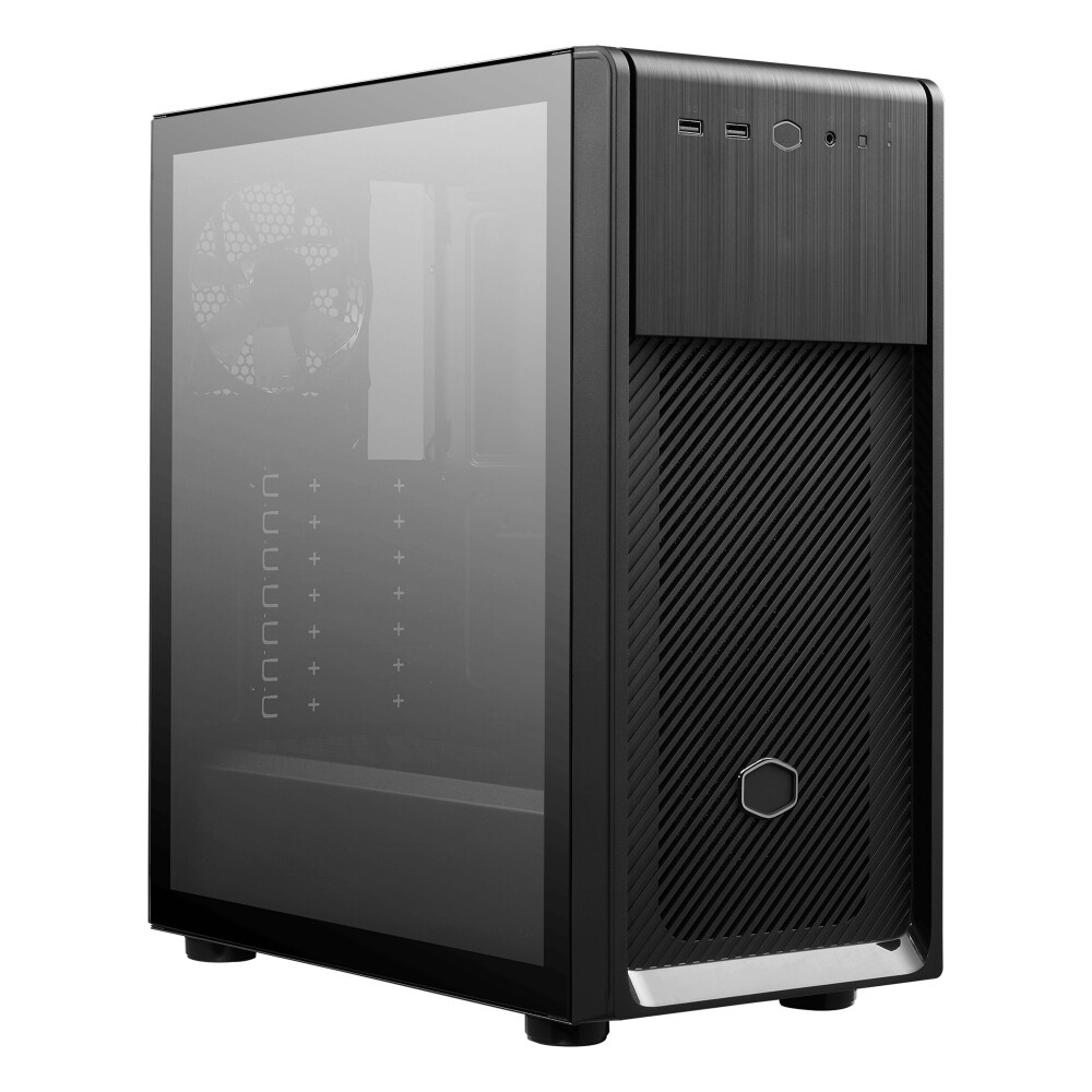 Компьютерный корпус без блока питания Cooler Master Elite 500, 2xUSB3.2, 1x120Fan, w/o PSU, Black, w