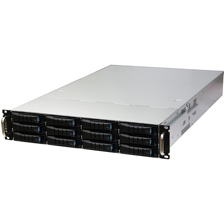 Серверный корпус AIC RSC-2ET XE1-2ET00-19 2U 12x 3.5"; hot-swap bays, tool-less 3.5"; and 2.5"; HDD