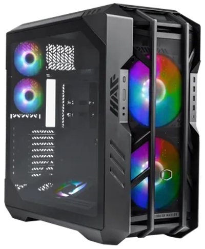 Компьютерный корпус Cooler Master HAF700 черный без БП E-ATX 5x120мм 4x200мм 2xUSB3.0 1xUSB3.1 audio