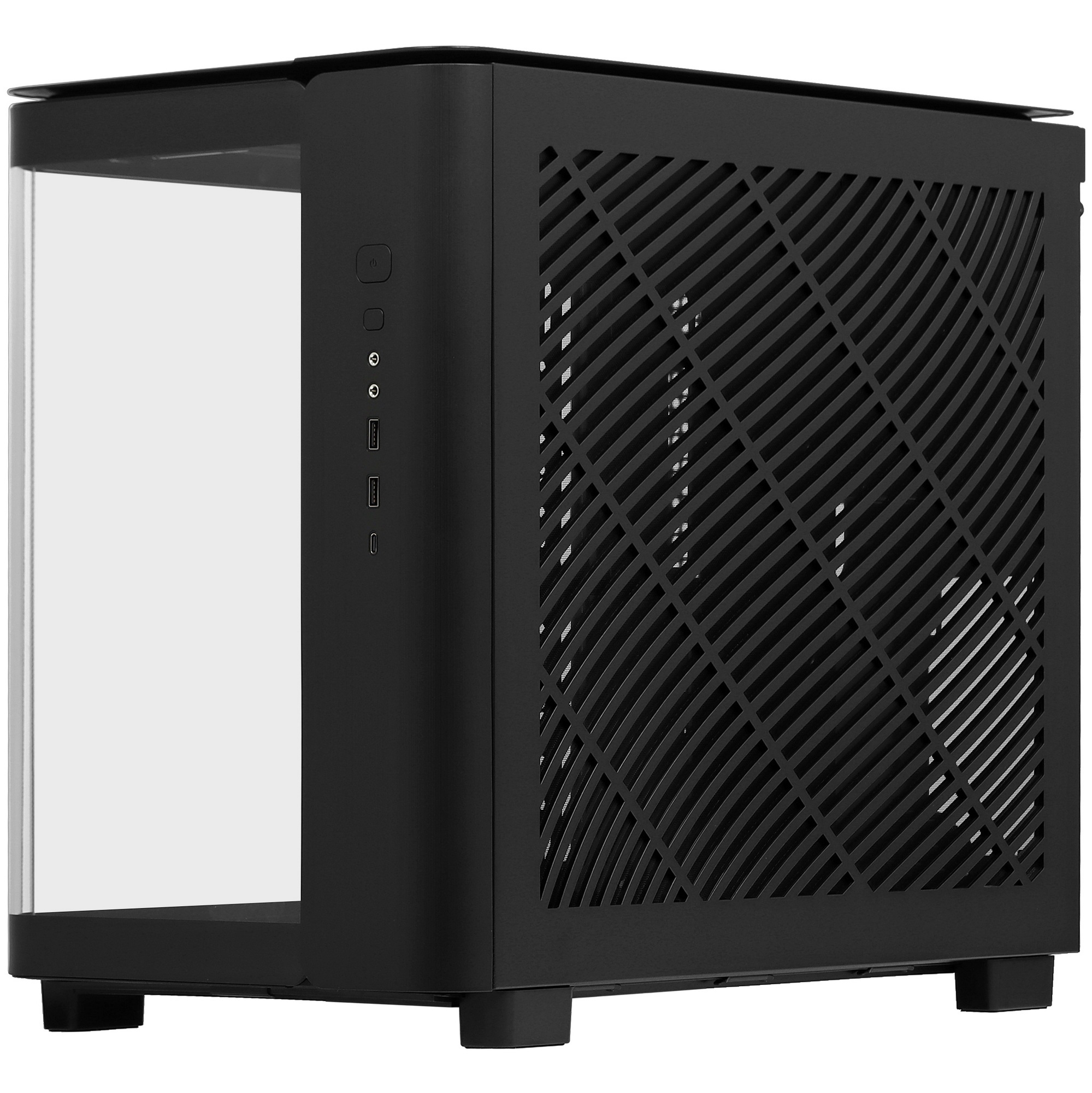Компьютерный корпус Montech King 95 черный без БП ATX 2xUSB3.0 1xUSB3.1 audio bott PSU