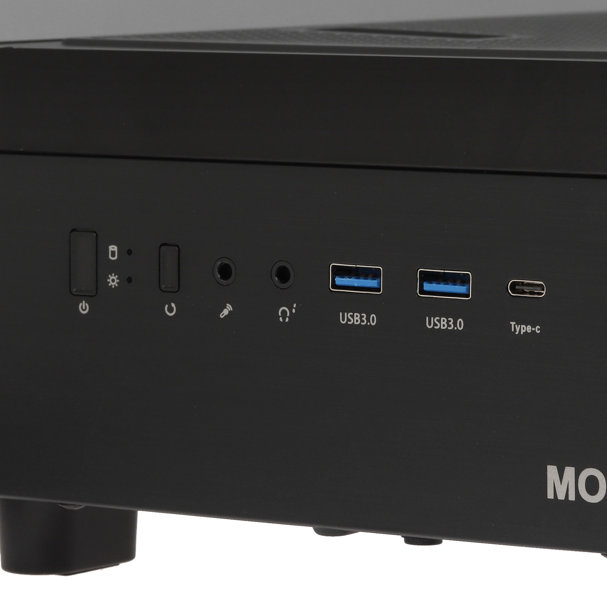 Компьютерный корпус Montech XR черный без БП ATX 3x120мм 2xUSB3.0 1xUSB3.1 audio bott PSU