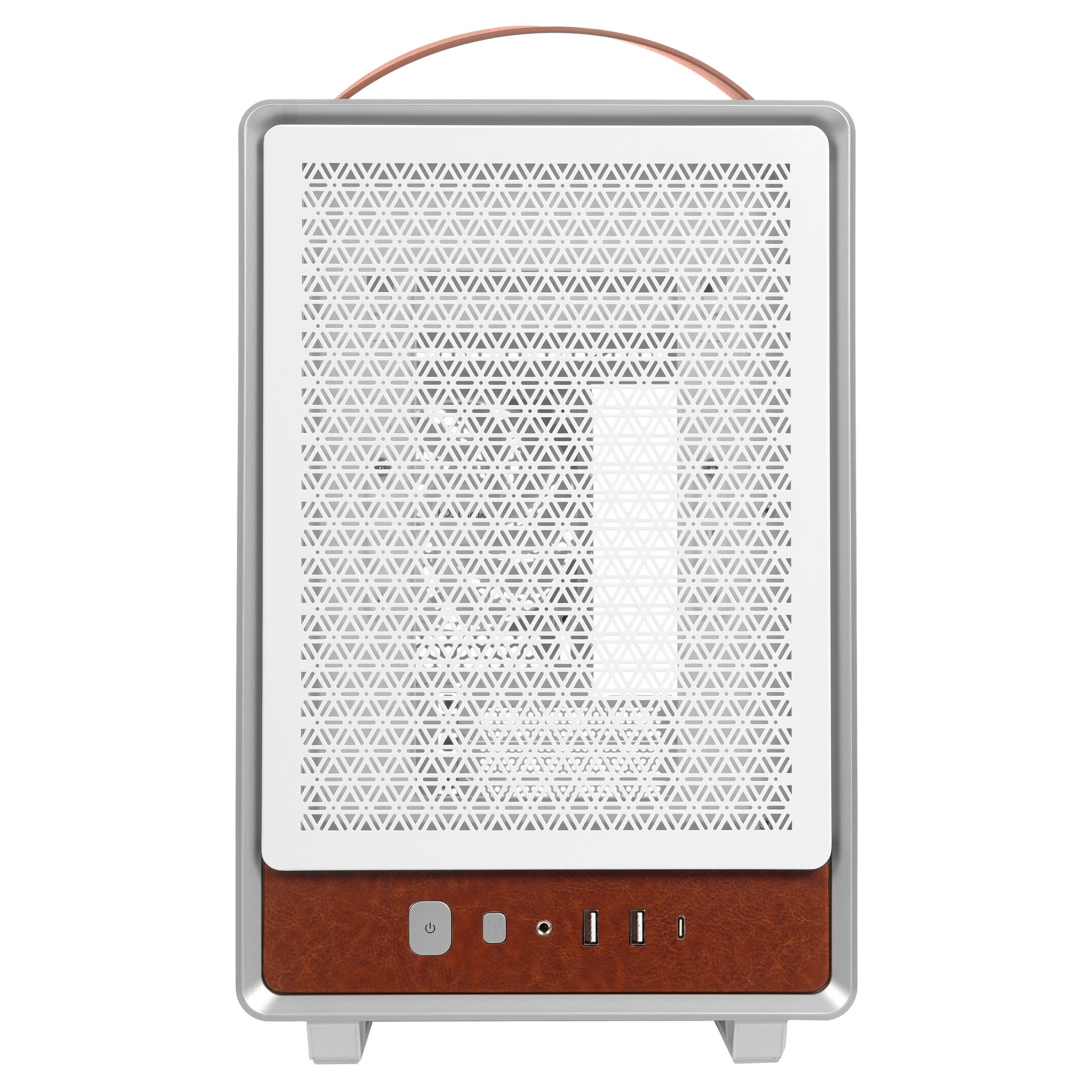 Компьютерный корпус Montech Heritage PRO (W) белый без БП mATX 5x120мм 2x140мм 2xUSB3.0 audio bott P