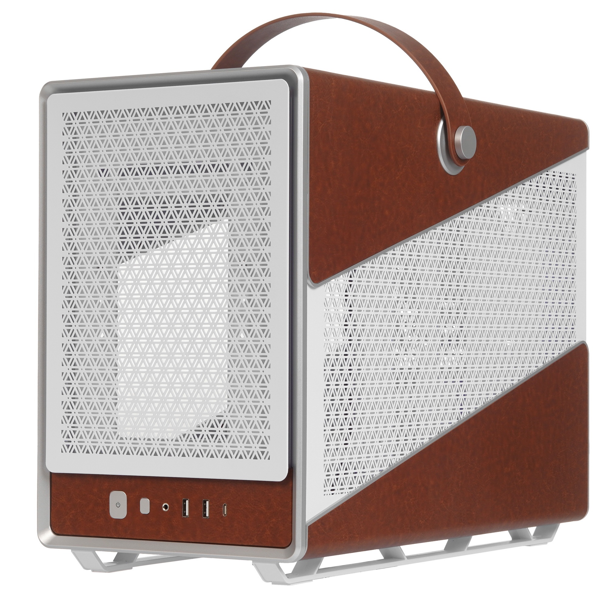 Компьютерный корпус Montech Heritage PRO (W) белый без БП mATX 5x120мм 2x140мм 2xUSB3.0 audio bott P