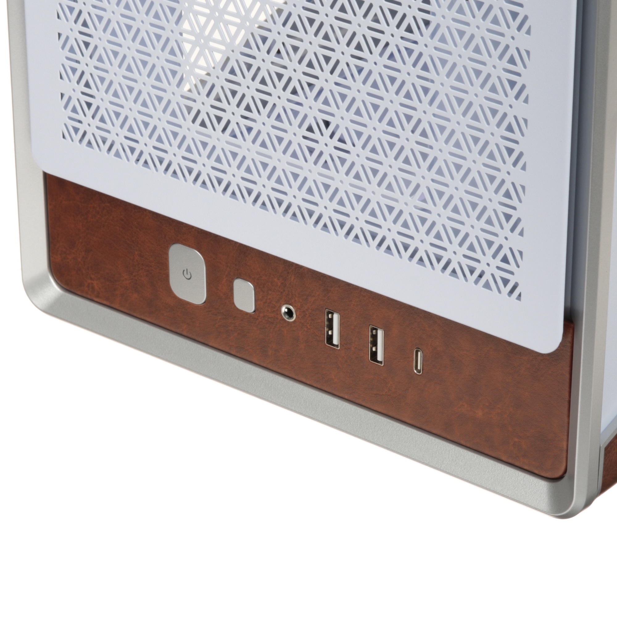 Компьютерный корпус Montech Heritage (W) белый без БП mATX 9x120мм 2x140мм 2xUSB3.0 audio bott PSU