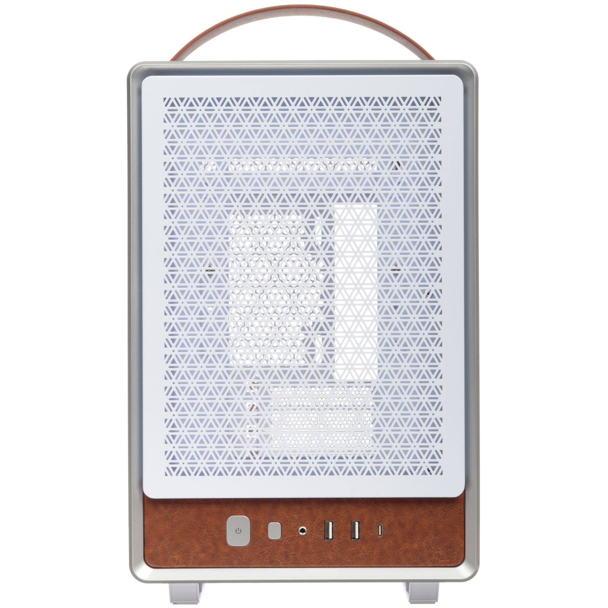 Компьютерный корпус Montech Heritage (W) белый без БП mATX 9x120мм 2x140мм 2xUSB3.0 audio bott PSU