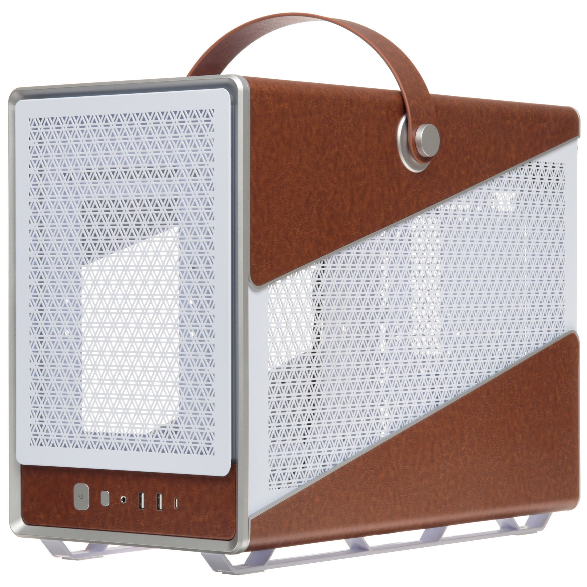 Компьютерный корпус Montech Heritage (W) белый без БП mATX 9x120мм 2x140мм 2xUSB3.0 audio bott PSU