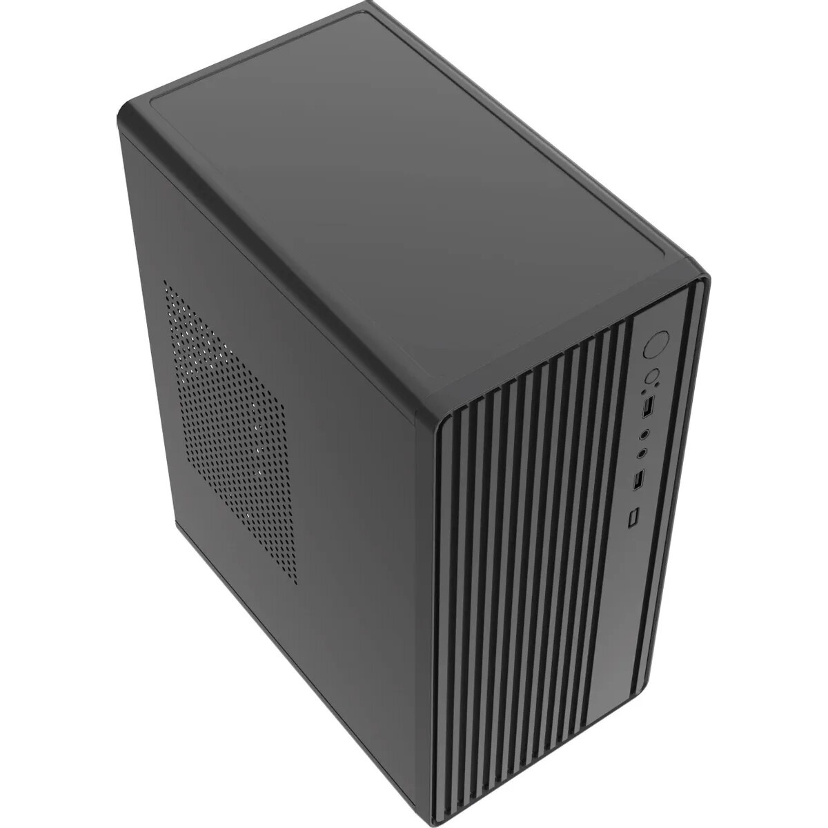 Компьютерный корпус Accord ACC-M258-02B черный без БП ATX 4x120мм 2xUSB2.0 audio