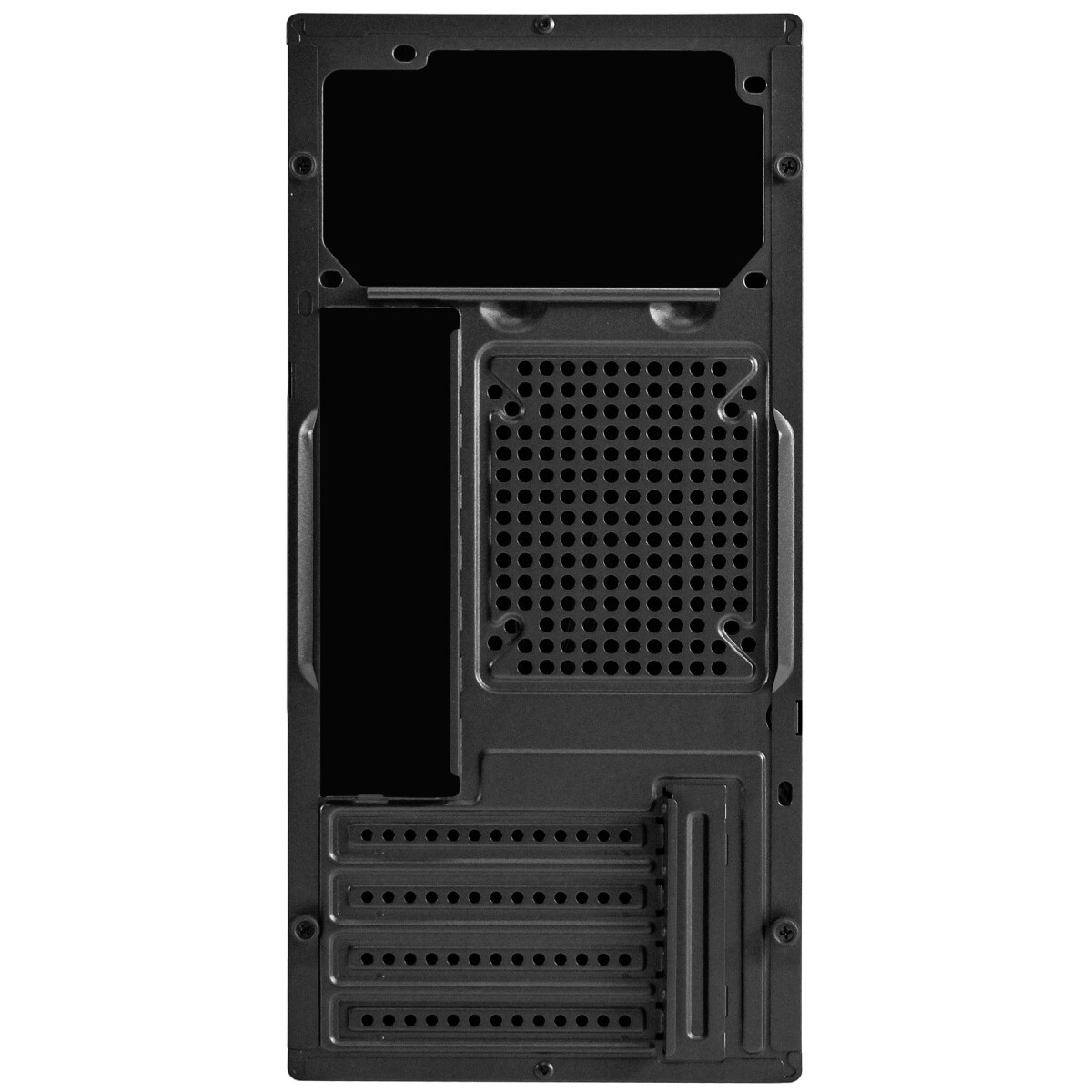 Компьютерный корпус Accord ACC-M258-02B черный без БП ATX 4x120мм 2xUSB2.0 audio