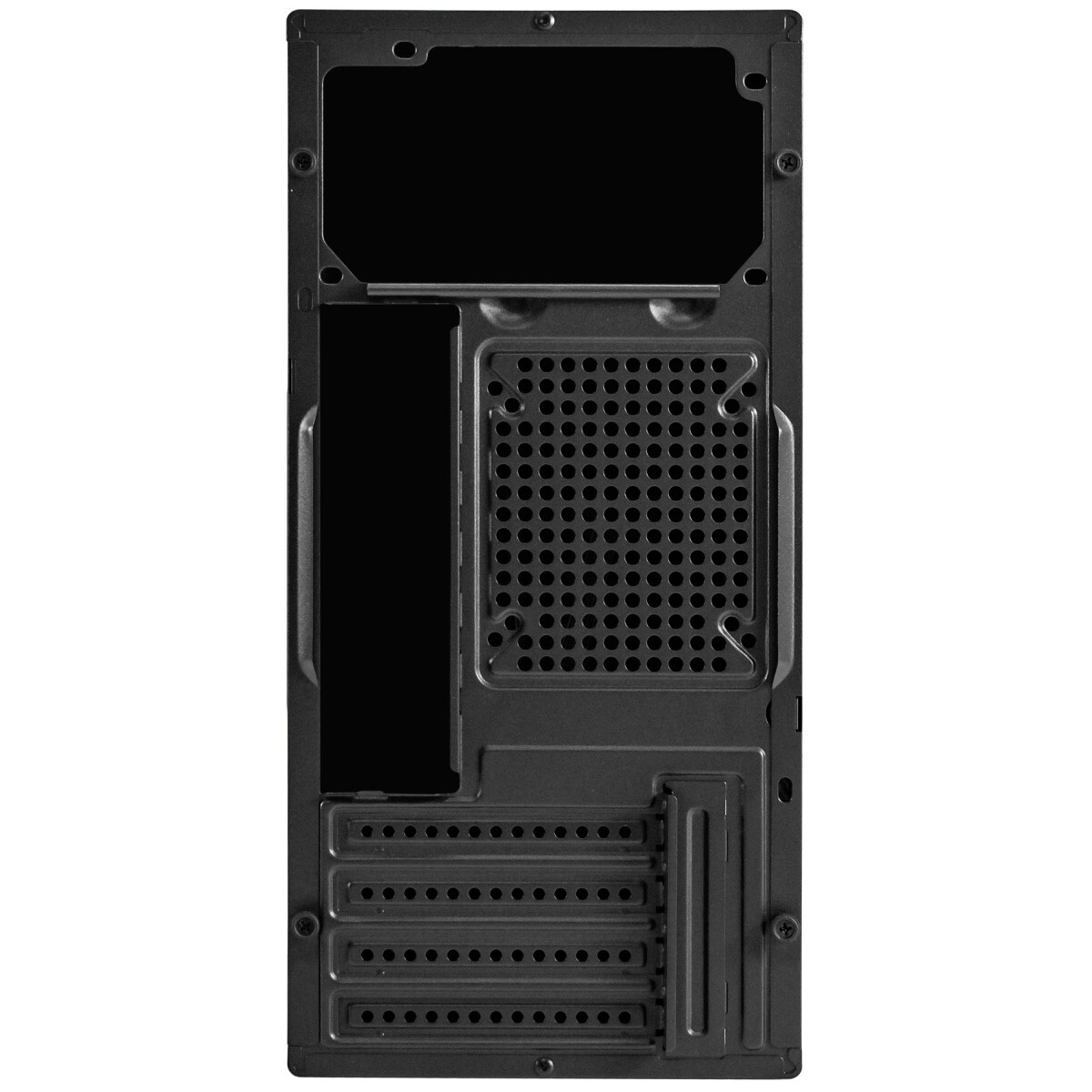 Компьютерный корпус Accord ACC-M258-02B черный без БП ATX 4x120мм 2xUSB2.0 audio