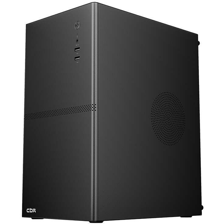 Компьютерный корпус Accord ACC-M258-02B черный без БП ATX 4x120мм 2xUSB2.0 audio