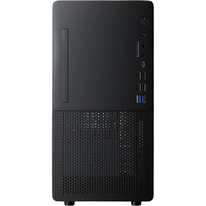 Компьютерный корпус Accord ACC-M258-02B черный без БП ATX 4x120мм 2xUSB2.0 audio