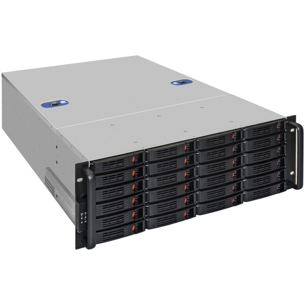 Серверный корпус Ablecom CS-R16-01P 1U chassis, 2 internal HDD & 6G BP, with 350W Flex-ATX Power Sup