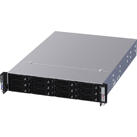 Серверный корпус Ablecom CS-R26-16P 2U chassis 12 swap trays & 12G BP, with 800WCRPS(1+1)/ 533мм dep