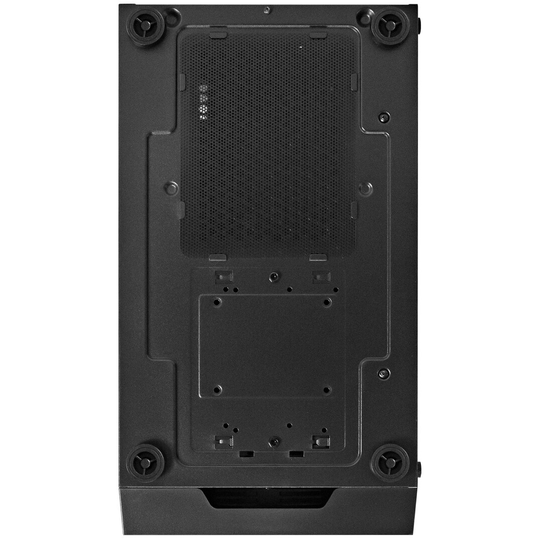 Компьютерный корпус Miditower ExeGate EVO-9211-500NPX (ATX, БП 500NPX с вент. 12см, с окном, 2*USB+1