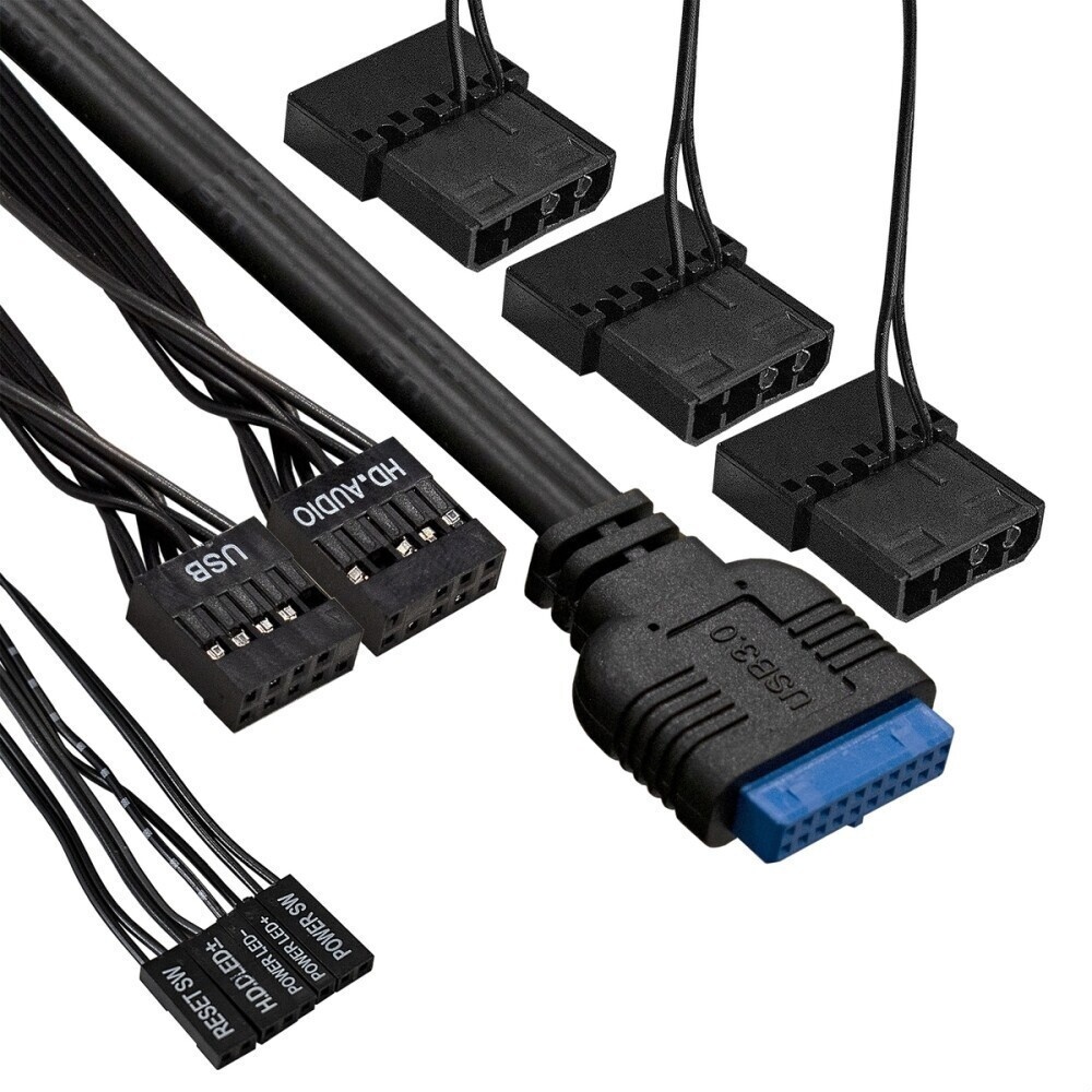 Компьютерный корпус Miditower ExeGate EVO-9211-600NPX (ATX, БП 600NPX с вент. 12см, с окном, 2*USB+1