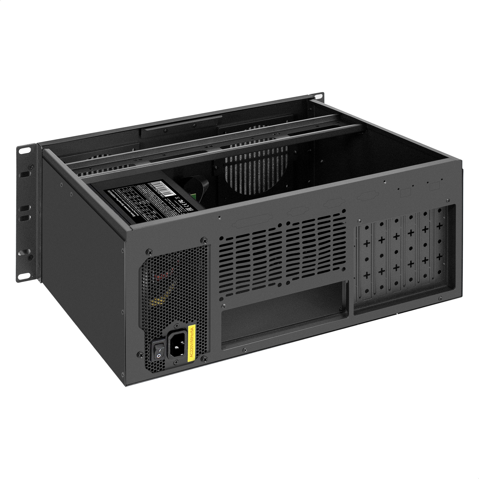 Серверный корпус ExeGate Pro 4U350-02 (RM 19", высота 4U, глубина 350, БП 1100PAS, 2*USB)