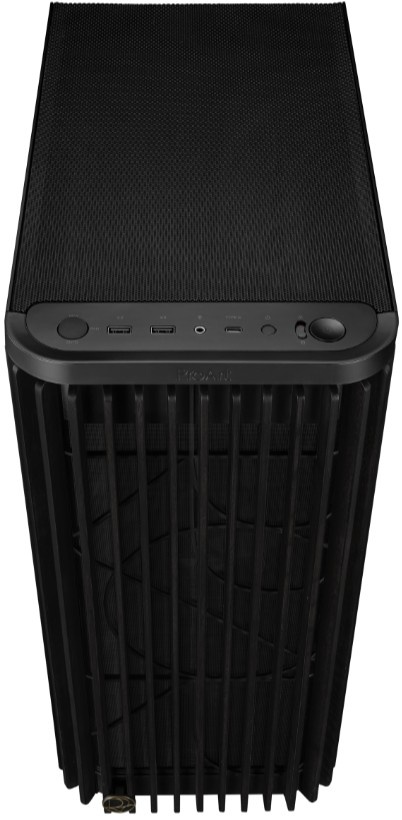 Компьютерный корпус ASUS PROART PA401 WOOD METAL PWM черный