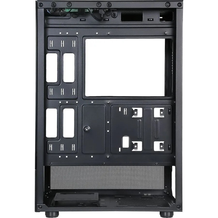 Компьютерный корпус Accord ACC-R7AB черный без БП ATX 2xUSB3.0 1xUSB3.1 audio