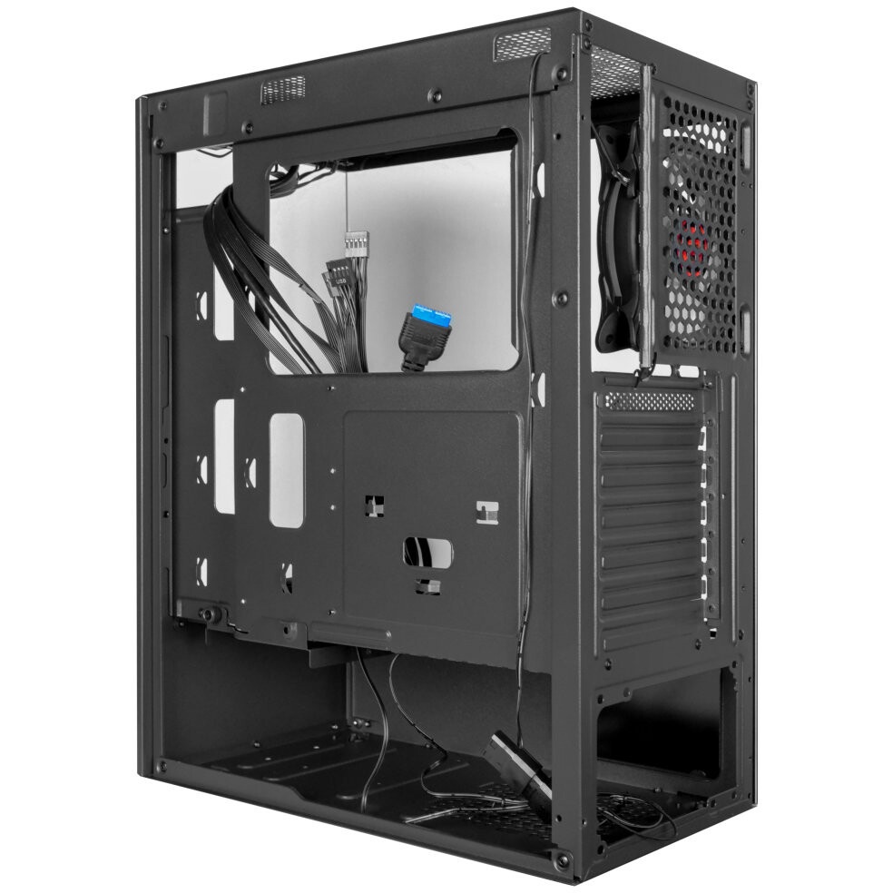 Компьютерный корпус Accord ACC-R7AB черный без БП ATX 2xUSB3.0 1xUSB3.1 audio