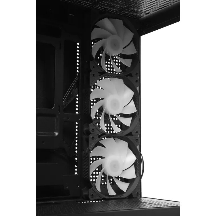Компьютерный корпус Accord ACC-R7AB черный без БП ATX 2xUSB3.0 1xUSB3.1 audio