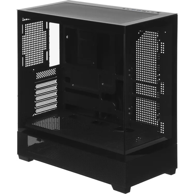 Компьютерный корпус Accord ACC-R7AB черный без БП ATX 2xUSB3.0 1xUSB3.1 audio