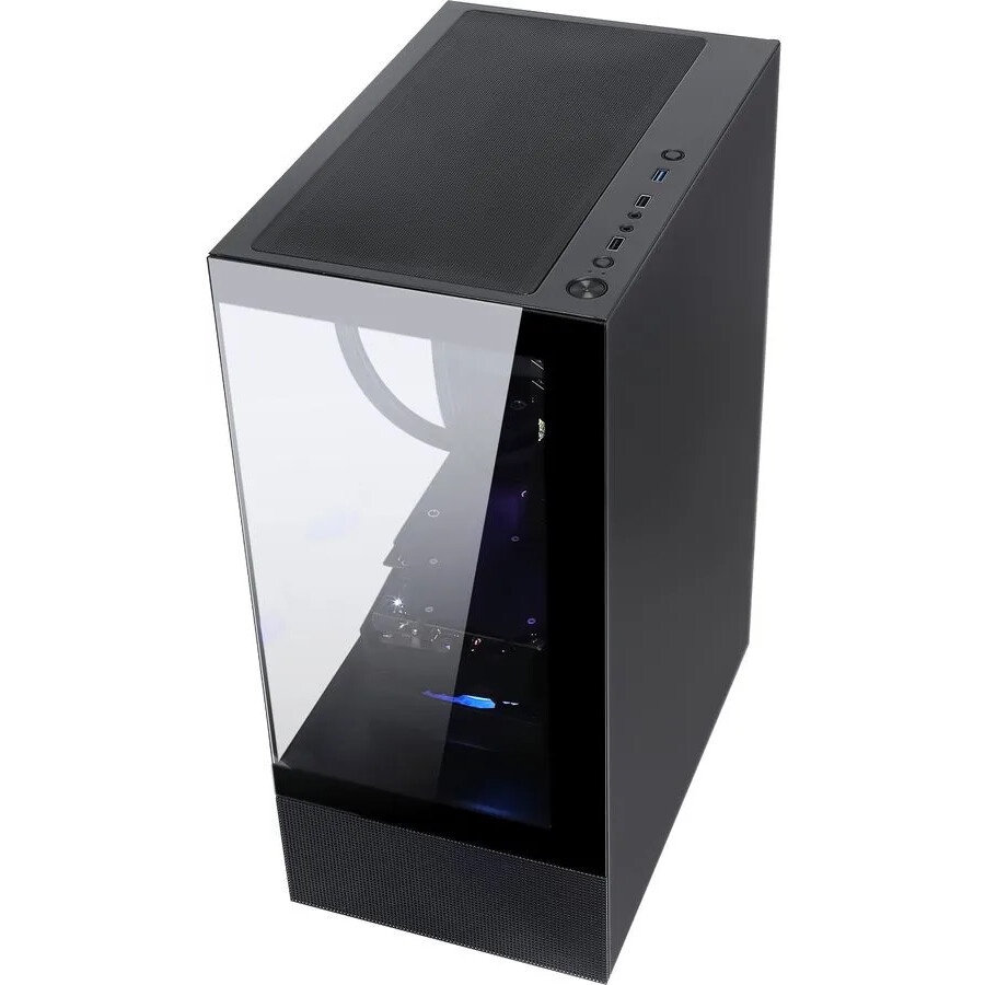 Компьютерный корпус Accord ACC-R10B черный без БП ATX 1xUSB3.0 1xUSB3.1 audio