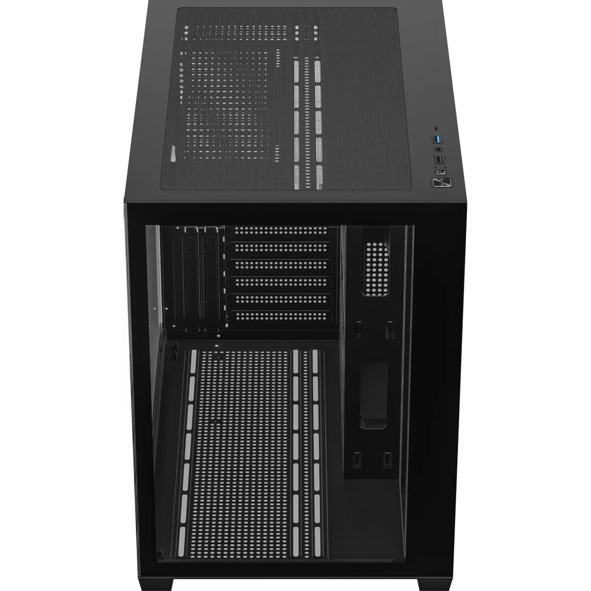 Компьютерный корпус Accord ACC-R10B черный без БП ATX 1xUSB3.0 1xUSB3.1 audio
