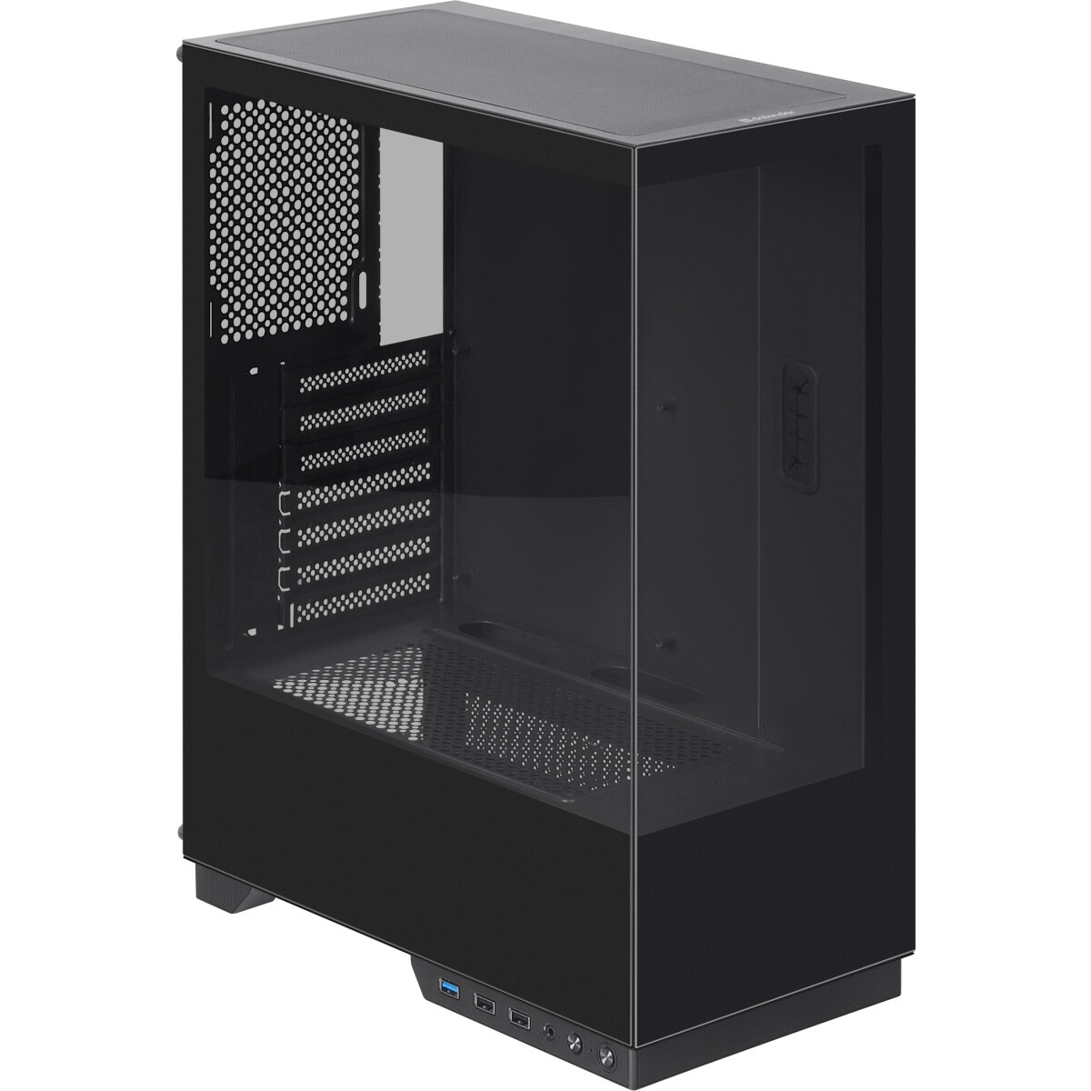 Компьютерный корпус Accord ACC-R10B черный без БП ATX 1xUSB3.0 1xUSB3.1 audio