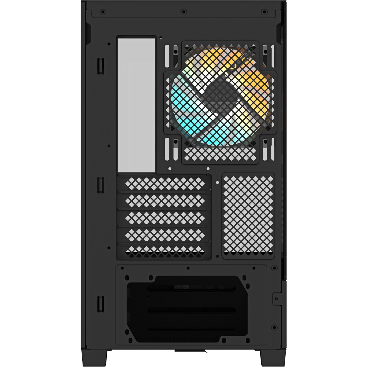 Компьютерный корпус Accord ACC-R7MB черный без БП mATX 2xUSB3.0 1xUSB3.1 audio