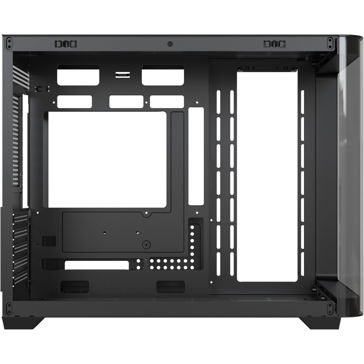 Компьютерный корпус Accord ACC-R7MB черный без БП mATX 2xUSB3.0 1xUSB3.1 audio