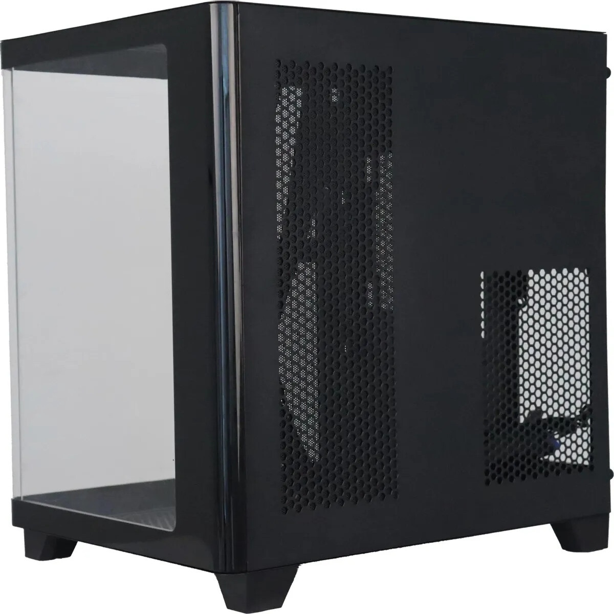 Компьютерный корпус Accord ACC-R7MB черный без БП mATX 2xUSB3.0 1xUSB3.1 audio