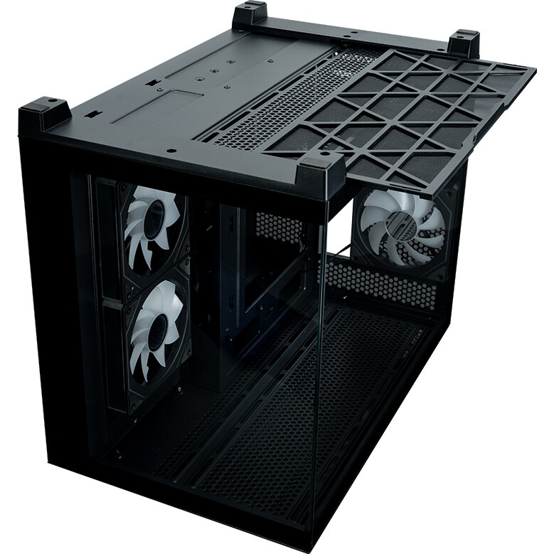 Компьютерный корпус Accord ACC-R7MB черный без БП mATX 2xUSB3.0 1xUSB3.1 audio
